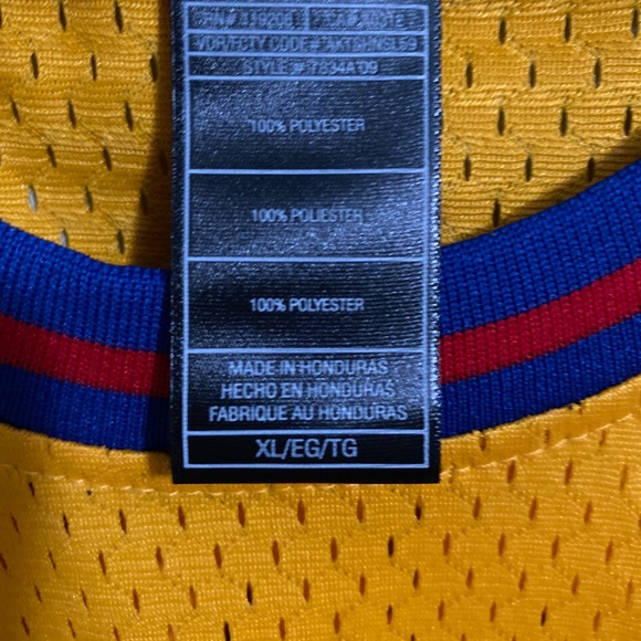 Golden State Warriors Monte Ellis "San
Francisco" Adidas Hardwood Classics XL - Picture 6 of 7